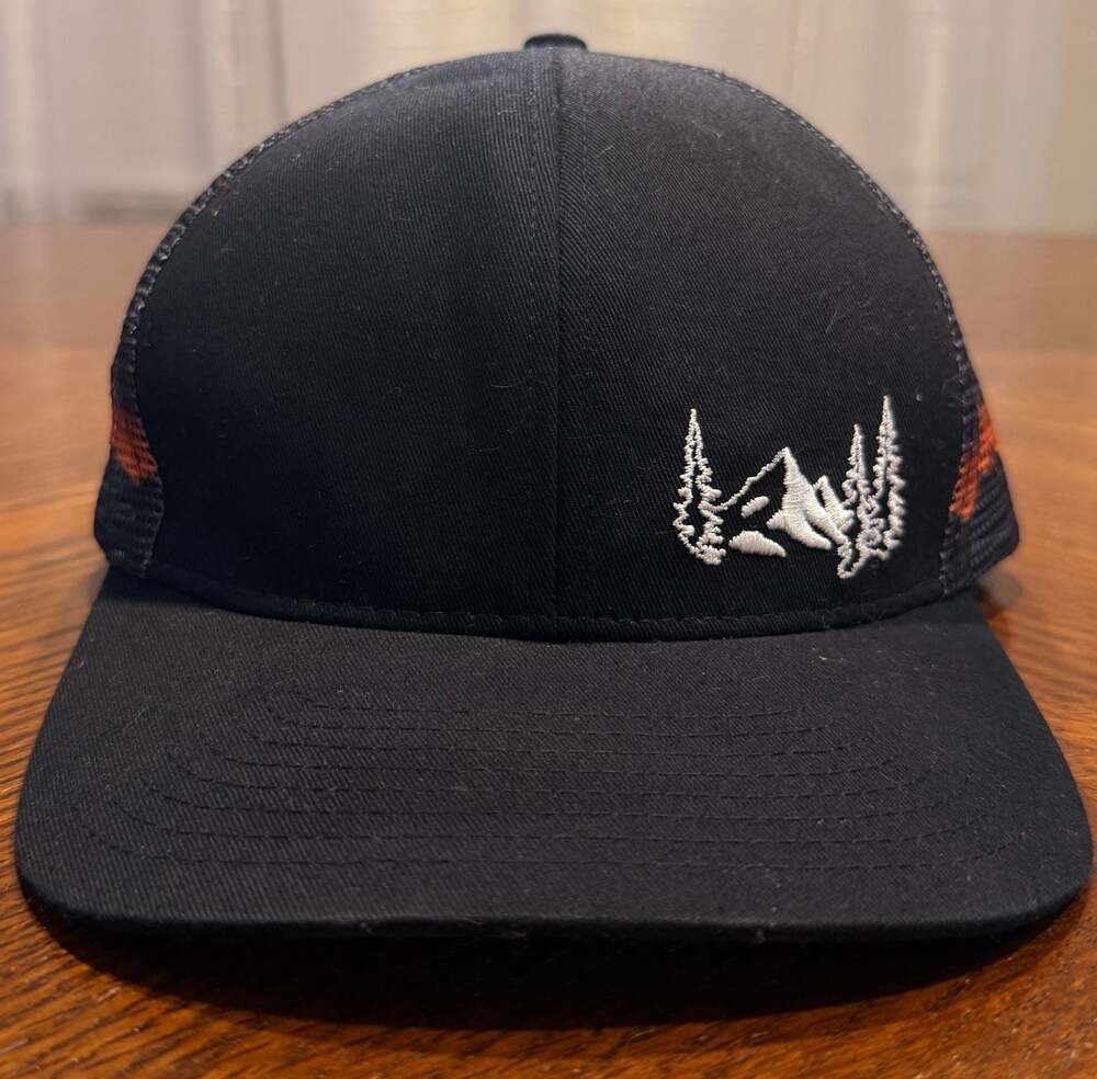 Grace Folly Mountain Sunset Trucker Snapback Hat